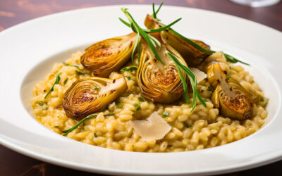 Risotto con Carciofi Spina e Limone